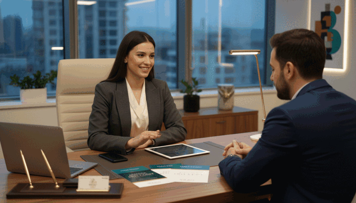 A professional office setting featuring a well-organized desk with a laptop, a smartphone, and elegant stationery, symbolizing the reservation process for "alanya oral escort." In the foreground, a businesswoman in smart casual attire is engaging with a client, showcasing a welcoming and professional demeanor. The middle area displays neatly arranged brochures or flyers that advertise the services, with a soft-focus effect to enhance depth. The background includes a modern office interior with warm lighting, creating an inviting and sophisticated atmosphere. The overall mood is focused and professional, emphasizing quality service and communication in escort services. A professional office setting featuring a well-organized desk with a laptop, a smartphone, and elegant stationery, symbolizing the reservation process for "alanya oral escort." In the foreground, a businesswoman in smart casual attire is engaging with a client, showcasing a welcoming and professional demeanor. The middle area displays neatly arranged brochures or flyers that advertise the services, with a soft-focus effect to enhance depth. The background includes a modern office interior with warm lighting, creating an inviting and sophisticated atmosphere. The overall mood is focused and professional, emphasizing quality service and communication in escort services.