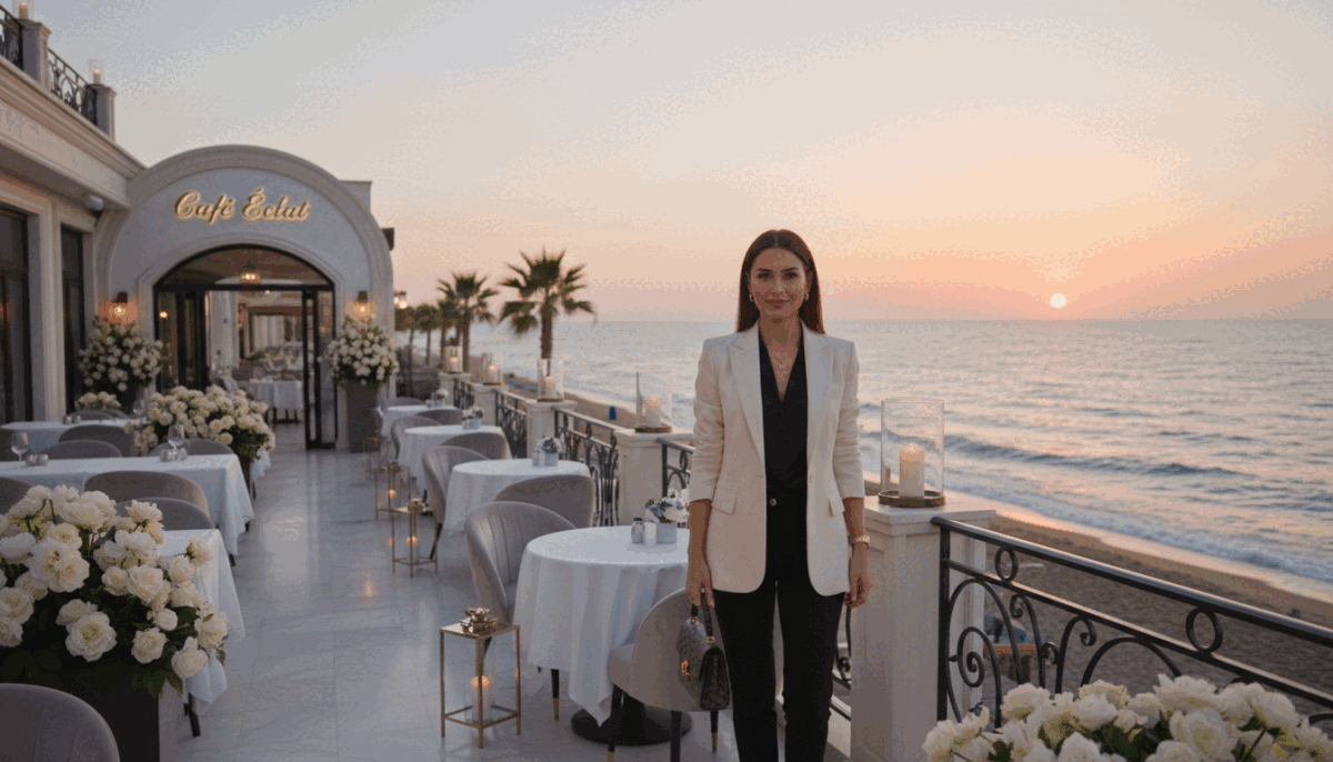 A serene and elegant scene set in Avsallar, showcasing the essence of premium escort services. In the foreground, a well-dressed individual in professional attire, exemplifying sophistication and charm, stands confidently against a backdrop of luxurious surroundings. The middle ground features an upscale café with ornate decor, tastefully arranged tables, and subtle, ambient lighting creating a warm and inviting atmosphere. The background reveals glimpses of Avsallar’s stunning coastline, with gentle waves reflecting the soft hues of a sunset. The mood is upscale and tranquil, evoking a sense of exclusivity. Use a slightly wide-angle lens to capture the depth of the environment, ensuring that the focus remains on the professional persona while elegantly integrating the luxurious setting. The overall tone should convey quality and refinement, embodying the essence of “avsallar escort” services. A serene and elegant scene set in Avsallar, showcasing the essence of premium escort services. In the foreground, a well-dressed individual in professional attire, exemplifying sophistication and charm, stands confidently against a backdrop of luxurious surroundings. The middle ground features an upscale café with ornate decor, tastefully arranged tables, and subtle, ambient lighting creating a warm and inviting atmosphere. The background reveals glimpses of Avsallar’s stunning coastline, with gentle waves reflecting the soft hues of a sunset. The mood is upscale and tranquil, evoking a sense of exclusivity. Use a slightly wide-angle lens to capture the depth of the environment, ensuring that the focus remains on the professional persona while elegantly integrating the luxurious setting. The overall tone should convey quality and refinement, embodying the essence of “avsallar escort” services.