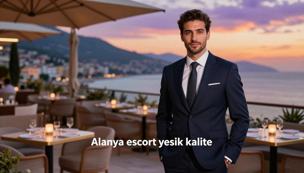 A sophisticated and elegant scene depicting the essence of "Alanya escort yüksek kalite." In the foreground, a well-dressed individual in business attire stands confidently, exuding professionalism and charm. The middle ground features a stylish café setting with upscale furnishings, soft ambient lighting casting a warm glow, enhancing the inviting atmosphere. In the background, the picturesque landscape of Alanya can be seen, showcasing its famous coastline and vibrant cityscape at sunset, with hues of orange, purple, and pink in the sky. The overall mood is one of luxury and sophistication, capturing the essence of a first meeting filled with anticipation and respect. The composition should use a slight depth of field to focus on the subject while gently blurring the bustling café and scenic view behind. A sophisticated and elegant scene depicting the essence of "Alanya escort yüksek kalite." In the foreground, a well-dressed individual in business attire stands confidently, exuding professionalism and charm. The middle ground features a stylish café setting with upscale furnishings, soft ambient lighting casting a warm glow, enhancing the inviting atmosphere. In the background, the picturesque landscape of Alanya can be seen, showcasing its famous coastline and vibrant cityscape at sunset, with hues of orange, purple, and pink in the sky. The overall mood is one of luxury and sophistication, capturing the essence of a first meeting filled with anticipation and respect. The composition should use a slight depth of field to focus on the subject while gently blurring the bustling café and scenic view behind.