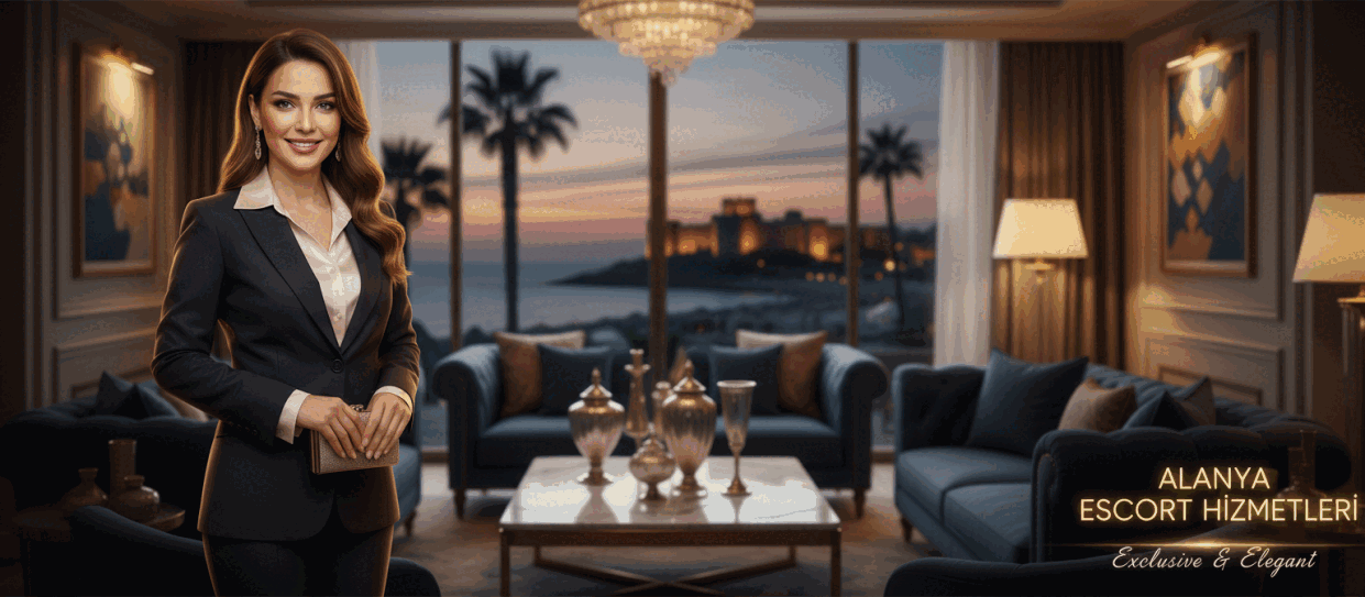 A sophisticated and stylish depiction of "Alanya Escort Hizmetleri," showcasing the professionalism and elegance of the service. In the foreground, a well-dressed individual in smart business attire stands confidently, exuding charm and professionalism. In the middle ground, a luxurious lounge setting features plush seating, soft ambient lighting, and tasteful decor, creating a warm and inviting atmosphere. In the background, subtle silhouettes of Alanya's beautiful coast can be seen, hinting at the location's allure. The mood is vibrant yet respectful, capturing the essence of high-quality escort services in a scenic environment. Use a shallow depth of field to emphasize the subject while softly blurring the background, enhancing the focus on the "alanya escort seks" brand. The lighting should be warm, creating an inviting and sophisticated atmosphere. A sophisticated and stylish depiction of "Alanya Escort Hizmetleri," showcasing the professionalism and elegance of the service. In the foreground, a well-dressed individual in smart business attire stands confidently, exuding charm and professionalism. In the middle ground, a luxurious lounge setting features plush seating, soft ambient lighting, and tasteful decor, creating a warm and inviting atmosphere. In the background, subtle silhouettes of Alanya's beautiful coast can be seen, hinting at the location's allure. The mood is vibrant yet respectful, capturing the essence of high-quality escort services in a scenic environment. Use a shallow depth of field to emphasize the subject while softly blurring the background, enhancing the focus on the "alanya escort seks" brand. The lighting should be warm, creating an inviting and sophisticated atmosphere.