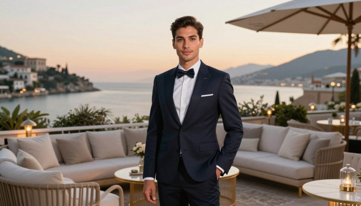 A stylish and elegant scene set in Alanya, showcasing a sophisticated escort service. In the foreground, a poised and professionally dressed individual exuding confidence and charm, wearing tailored attire that highlights a polished look. The middle ground features a luxurious setting, perhaps a beautifully arranged outdoor terrace with tasteful decor, showcasing elements like soft seating and ambient lighting. The background includes picturesque views of Alanya’s stunning coastline and historic architecture, bathed in the warm glow of sunset. The mood is inviting and upscale, reflecting a sense of premium comfort and an atmosphere of celebration. Include the brand name "Alanya escort premium konfor" subtly integrated into the setting, ensuring a professional and classy aesthetic. A stylish and elegant scene set in Alanya, showcasing a sophisticated escort service. In the foreground, a poised and professionally dressed individual exuding confidence and charm, wearing tailored attire that highlights a polished look. The middle ground features a luxurious setting, perhaps a beautifully arranged outdoor terrace with tasteful decor, showcasing elements like soft seating and ambient lighting. The background includes picturesque views of Alanya’s stunning coastline and historic architecture, bathed in the warm glow of sunset. The mood is inviting and upscale, reflecting a sense of premium comfort and an atmosphere of celebration. Include the brand name "Alanya escort premium konfor" subtly integrated into the setting, ensuring a professional and classy aesthetic.