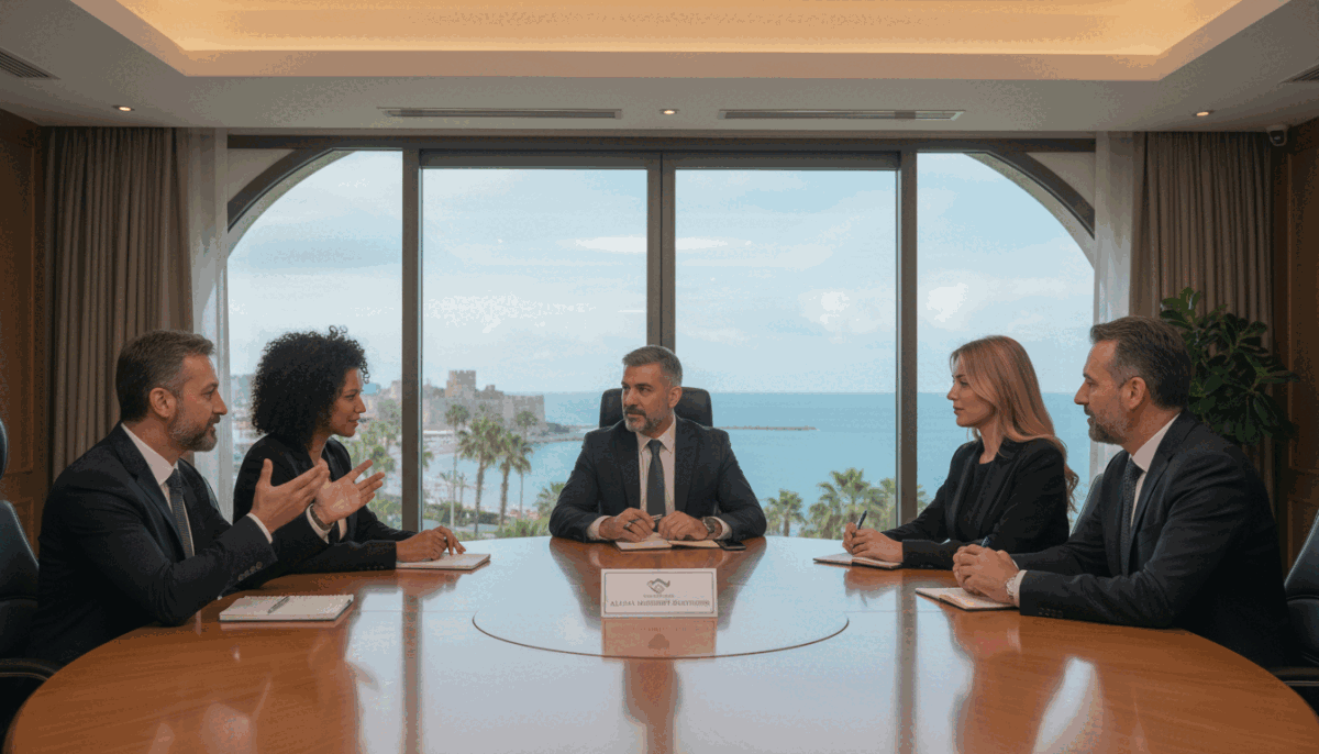 A professional business setting in Alanya featuring a diverse group of individuals, including men and women in smart business attire, engaged in a respectful discussion about ethical values and professional boundaries. In the foreground, a round table with a polished surface reflects warm, ambient light. The middle section showcases a blend of people engaged in conversation, their expressions conveying trust and professionalism. The background includes an elegant office environment with soft natural light filtering through large windows, revealing a picturesque view of Alanya's landscape. The overall mood is one of collaboration and integrity, emphasizing the importance of ethical values in the context of the "alanya swinger eskort" service, ensuring a setting that feels both welcoming and sophisticated. A professional business setting in Alanya featuring a diverse group of individuals, including men and women in smart business attire, engaged in a respectful discussion about ethical values and professional boundaries. In the foreground, a round table with a polished surface reflects warm, ambient light. The middle section showcases a blend of people engaged in conversation, their expressions conveying trust and professionalism. The background includes an elegant office environment with soft natural light filtering through large windows, revealing a picturesque view of Alanya's landscape. The overall mood is one of collaboration and integrity, emphasizing the importance of ethical values in the context of the "alanya swinger eskort" service, ensuring a setting that feels both welcoming and sophisticated.