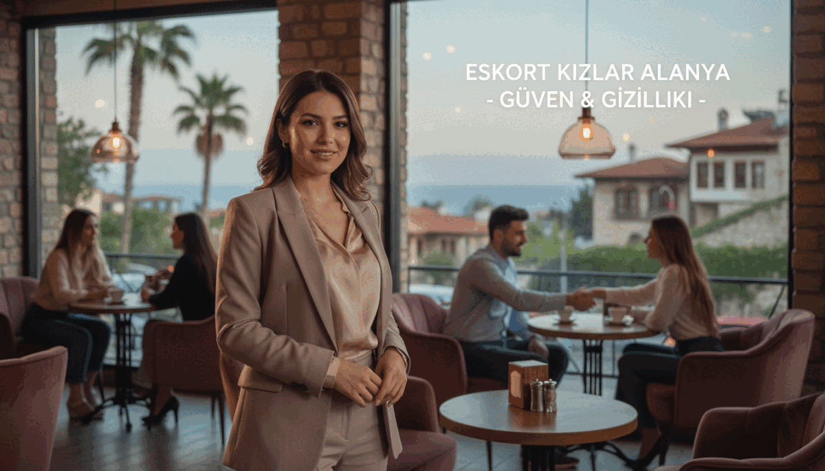 A serene and sophisticated scene capturing the essence of trust and privacy associated with "eskort kızlar alanya." In the foreground, a professional woman in elegant, modest business attire stands confidently, her expression conveying assurance and discretion. The middle ground features a cozy, well-lit café setting with soft, warm lighting, where subtle interactions reflect an atmosphere of comfort and safety. In the background, lush greenery and tranquil urban elements hint at Alanya's charm. The composition is balanced with an inviting, intimate focus, achieved through a soft depth of field that blurs the surroundings, enhancing the subject's presence. The overall mood is calm and reassuring, embodying the theme of security and confidentiality in services offered. A serene and sophisticated scene capturing the essence of trust and privacy associated with "eskort kızlar alanya." In the foreground, a professional woman in elegant, modest business attire stands confidently, her expression conveying assurance and discretion. The middle ground features a cozy, well-lit café setting with soft, warm lighting, where subtle interactions reflect an atmosphere of comfort and safety. In the background, lush greenery and tranquil urban elements hint at Alanya's charm. The composition is balanced with an inviting, intimate focus, achieved through a soft depth of field that blurs the surroundings, enhancing the subject's presence. The overall mood is calm and reassuring, embodying the theme of security and confidentiality in services offered.