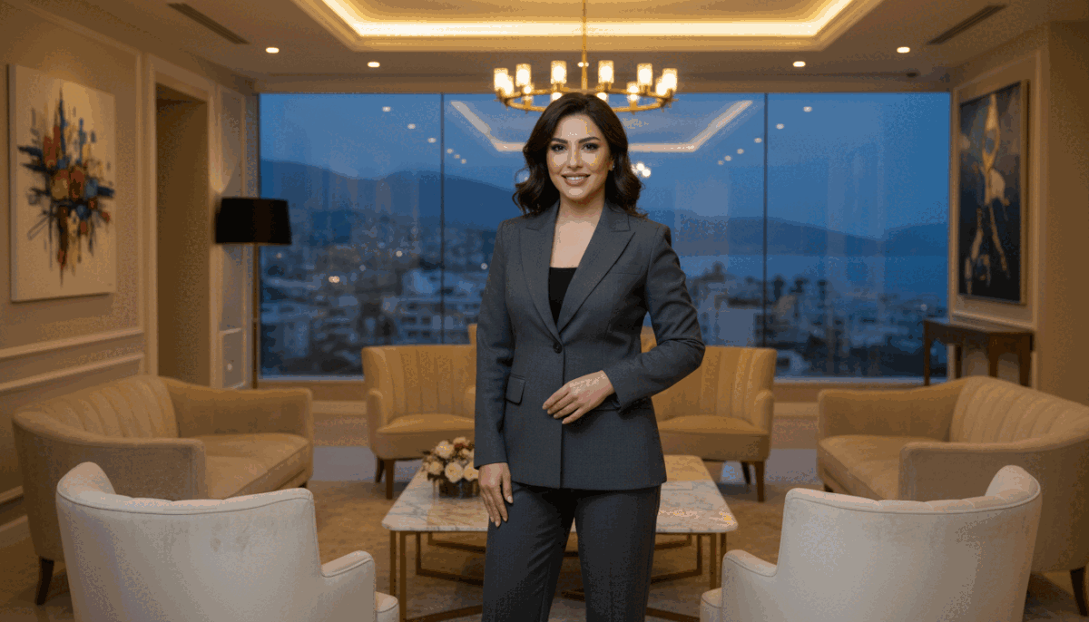 A sophisticated Alanya escort in a professional setting, elegantly dressed in a stylish, form-fitting business suit, exuding confidence and professionalism. The foreground showcases the escort engaged in a graceful pose, with a slight smile indicating warmth and approachability. In the middle ground, a well-decorated, upscale waiting area reflects a luxurious ambiance with soft lighting, plush seating, and tasteful decor. Soft, diffused lighting enhances the inviting atmosphere while creating gentle shadows that emphasize the subject. The background subtly hints at the elegance of Alanya's coastline through a large window, adding a touch of local charm. The overall mood is one of professionalism, quality service, and trust, perfectly encapsulating the essence of "alanya swinger eskort" services without any offensive content. A sophisticated Alanya escort in a professional setting, elegantly dressed in a stylish, form-fitting business suit, exuding confidence and professionalism. The foreground showcases the escort engaged in a graceful pose, with a slight smile indicating warmth and approachability. In the middle ground, a well-decorated, upscale waiting area reflects a luxurious ambiance with soft lighting, plush seating, and tasteful decor. Soft, diffused lighting enhances the inviting atmosphere while creating gentle shadows that emphasize the subject. The background subtly hints at the elegance of Alanya's coastline through a large window, adding a touch of local charm. The overall mood is one of professionalism, quality service, and trust, perfectly encapsulating the essence of "alanya swinger eskort" services without any offensive content.