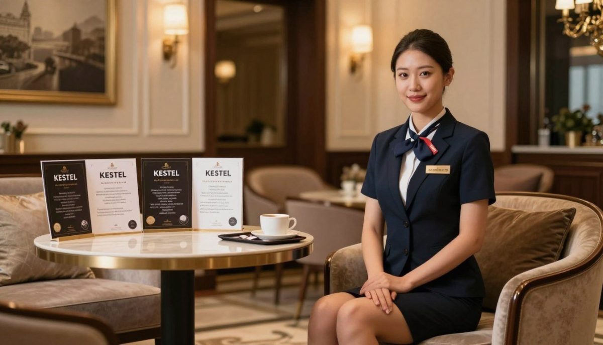 A sophisticated indoor scene depicting a professional escort service setting in Kestel. In the foreground, a tastefully arranged room featuring elegant furnishings with a comfortable seating area. An escort is present, dressed in professional business attire, exuding confidence and charm. In the middle ground, a sleek table is adorned with brochures showcasing various services, all beautifully illuminated by soft, warm lighting. The background reveals a luxurious yet inviting atmosphere with tasteful artwork on the walls and ambient lighting that enhances the mood. The angle captures a slight depth of field, bringing focus to the escort while softly blurring the surroundings, evoking a sense of discretion and professionalism. Ideal for illustrating characteristics of Kestel escort services, the overall ambiance is refined and welcoming, reflecting quality and elegance. A sophisticated indoor scene depicting a professional escort service setting in Kestel. In the foreground, a tastefully arranged room featuring elegant furnishings with a comfortable seating area. An escort is present, dressed in professional business attire, exuding confidence and charm. In the middle ground, a sleek table is adorned with brochures showcasing various services, all beautifully illuminated by soft, warm lighting. The background reveals a luxurious yet inviting atmosphere with tasteful artwork on the walls and ambient lighting that enhances the mood. The angle captures a slight depth of field, bringing focus to the escort while softly blurring the surroundings, evoking a sense of discretion and professionalism. Ideal for illustrating characteristics of Kestel escort services, the overall ambiance is refined and welcoming, reflecting quality and elegance.