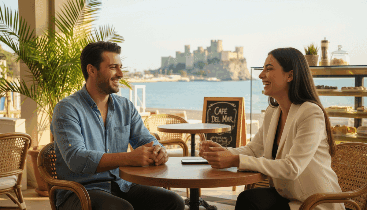 A vibrant, professional image illustrating the concept of "customer satisfaction" in the context of escort services. In the foreground, depict a well-dressed young woman representing "alanya üniversiteli kız," engaged in a friendly conversation with a client, both smiling and exuding warmth. The middle ground features a well-appointed café setting in Alanya, with tasteful decor and comfortable seating, implying a welcoming atmosphere. The background showcases a soft-focus view of Alanya’s iconic coastal landscape, hinting at relaxation and trust. Utilize warm, natural lighting to create an inviting ambiance, with a slight depth of field effect to emphasize the subjects in focus. The overall mood should convey professionalism, satisfaction, and the quality of service. A vibrant, professional image illustrating the concept of "customer satisfaction" in the context of escort services. In the foreground, depict a well-dressed young woman representing "alanya üniversiteli kız," engaged in a friendly conversation with a client, both smiling and exuding warmth. The middle ground features a well-appointed café setting in Alanya, with tasteful decor and comfortable seating, implying a welcoming atmosphere. The background showcases a soft-focus view of Alanya’s iconic coastal landscape, hinting at relaxation and trust. Utilize warm, natural lighting to create an inviting ambiance, with a slight depth of field effect to emphasize the subjects in focus. The overall mood should convey professionalism, satisfaction, and the quality of service.