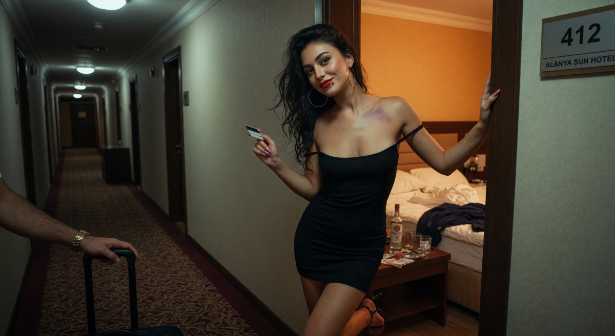 Alanya escort otel servisi otel odası deneyimi